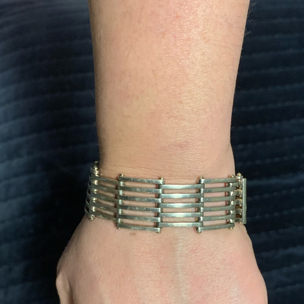Tiffany and Co. Gate Link Bracelet.